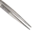 Thumbnail - 6 Inch Slide Locking Straight Rounded Tip Tweezers - 11