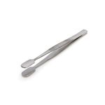 Thumbnail - 4 5 Inch Rounded Spade Tip Utility Tweezers - 01