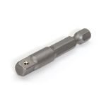 Thumbnail - 1 4 Inch Hex Bit to 1 4 Inch Square Drive Expansion Adapter - 01