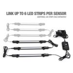Thumbnail - 500 Lumen LED Motion Sensor 3 Piece Magnetic Light Strip Kit for Storage Racks - 21