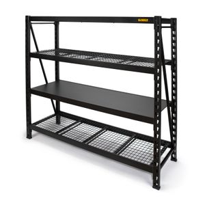 Dewalt 3 Shelf Steel Wire Deck, 72 H X 55 W Expandable Shelving Unit