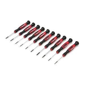 Precision Phillips Slotted and Torx Screwdriver Set 10 Piece