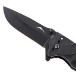 Thumbnail - Drop Point Folding Knife with G10 Handle and Black Oxide 2 75 Inch 440 Stainless Fine Edge Blade - 31