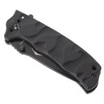 Thumbnail - Drop Point Folding Knife with G10 Handle and Black Oxide 2 75 Inch 440 Stainless Fine Edge Blade - 51