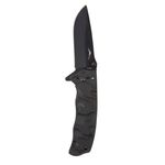 Thumbnail - Drop Point Folding Knife with G10 Handle and Black Oxide 2 75 Inch 440 Stainless Fine Edge Blade - 01