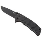 Thumbnail - Drop Point Folding Knife with G10 Handle and Black Oxide 2 75 Inch 440 Stainless Fine Edge Blade - 11