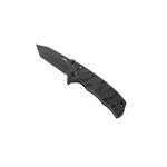 Thumbnail - Tanto Point Folding Knife with G10 Handle and Black Oxide 2 75 Inch 440 Stainless Fine Edge Blade - 11