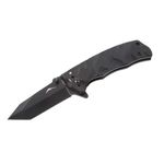 Thumbnail - Tanto Point Folding Knife with G10 Handle and Black Oxide 2 75 Inch 440 Stainless Fine Edge Blade - 21