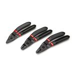 Thumbnail - 3 Piece Mini Wire and Cable Tool Set Cutter Stripper Crimper  - 01