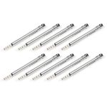 Thumbnail - 5 50 PSI Polished Steel Pencil Air Pressure Gauge 10 pack - 01