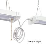 Thumbnail - 4 500 Lumen 4 Foot Linkable LED Shop Lights 4 Pack - 11