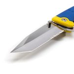 Thumbnail - Tanto Point 3 5 Inch Folding Liner Lock Knife with Pocket Clip - 31