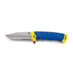 Thumbnail - Tanto Point 3 5 Inch Folding Liner Lock Knife with Pocket Clip - 11