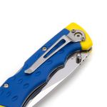 Thumbnail - Drop Point 3 5 Inch Folding Lock Back Knife with Pocket Clip - 61