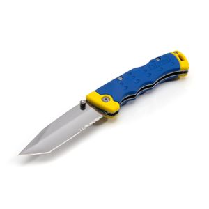 Tanto Point 3.5-Inch Folding Lock Back Knife with Pocket Clip