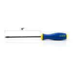 Thumbnail - 3 16 Inch x 6 Inch Slotted Magnetic Diamond Tip Screwdriver with Ergonomic Handle - 51