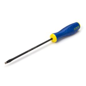 3 16 Inch x 6 Inch Slotted Magnetic Diamond Tip Screwdriver with Ergonomic Handle