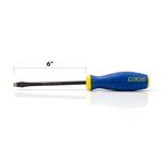 Thumbnail - 5 16 Inch x 6 Inch Slotted Magnetic Diamond Tip Screwdriver with Ergonomic Handle - 51