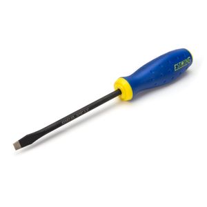 5 16 Inch x 6 Inch Slotted Magnetic Diamond Tip Screwdriver with Ergonomic Handle