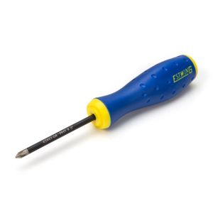 PH0 Philips Screwdriver 3mm Magnetic Tip Mounted In Entire Handle 100mm Long 