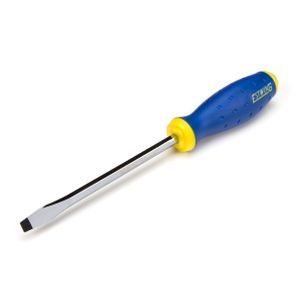 5/16-Inch x 6-Inch Slotted Heavy Duty Hex Shaft Demolition Screwdriver with Magnetic Diamond Tip
