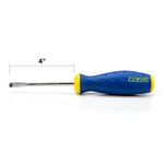 Thumbnail - 1 4 Inch x 4 Inch Magnetic Slotted Tip Screwdriver with Ergonomic Handle - 51