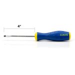 Thumbnail - 3 16 Inch x 4 Inch Magnetic Slotted Tip Screwdriver with Ergonomic Handle - 51