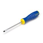 Thumbnail - 3 16 Inch x 4 Inch Magnetic Slotted Tip Screwdriver with Ergonomic Handle - 01