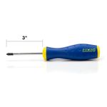 Thumbnail - PH1 x 3 Inch Magnetic Philips Tip Screwdriver with Ergonomic Handle - 51
