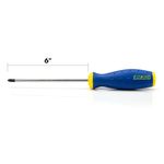Thumbnail - PH2 x 6 Inch Magnetic Philips Tip Screwdriver with Ergonomic Handle - 51