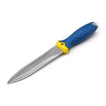 Thumbnail - 5 5 Inch Fixed Blade Double Edged Duct Knife with Sheath - 01