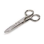 Thumbnail - Serrated Blade Cable Splicing and Wire Stripping Scissors - 01