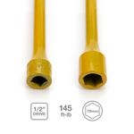 Thumbnail - 1 2 Inch Drive x 19mm 145 ft lb Torque Stick Honey Yellow - 21