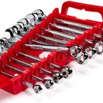 Steelman 10 Tool Wrench Holder Red 55319 