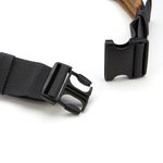 Thumbnail - 2 5 Inch Padded Work Belt with Quick Release Buckle Gray Tan - 11