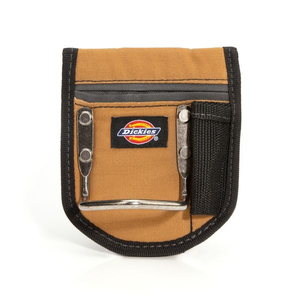 Dickies 57101 Rigid Nail/Screw Tool Belt Pouch with Tape Measure Clip 