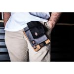 Thumbnail - 3 Piece Accessory and Fastener Zipper Bag Set Gray Tan - 61