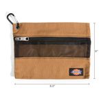 Thumbnail - 3 Piece Accessory and Fastener Zipper Bag Set Gray Tan - 51