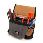 Thumbnail - 8 Pocket Tool and Utility Pouch Gray Tan - 11