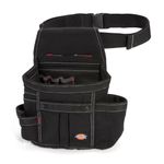 Thumbnail - 8 Pocket Utility Pouch with Webbed Belt Black - 01