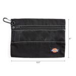 Thumbnail - 3 Piece Accessory and Fastener Zipper Bag Set Black - 31