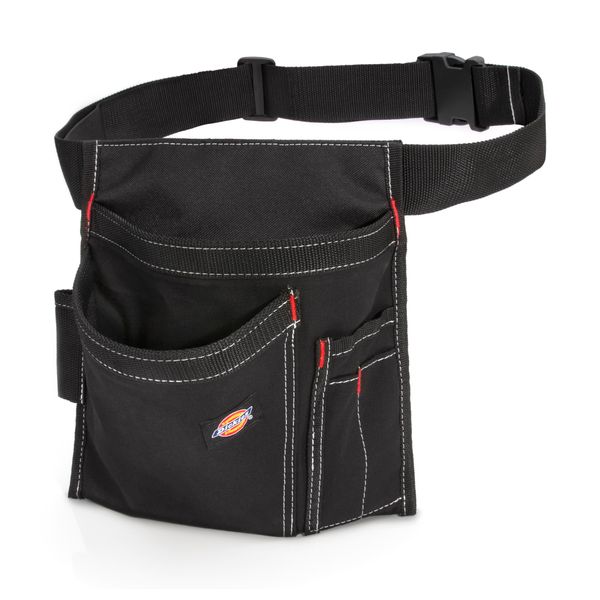 Khaki Multi Pocket Apron Tool Bag Durable Carpenter Waist Belt Storage Pouch 