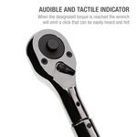 Thumbnail - 1 Inch Drive 150 750 ft lb Heavy Duty Micro Adjustable Torque Wrench - 41