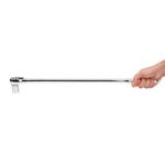 Thumbnail - 1 2 Inch Drive 72 Tooth Reversible Quick Release Ratchet with 24 Inch Long Full Polish Handle - 61