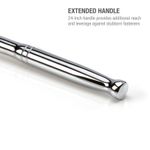 Thumbnail - 1 2 Inch Drive 72 Tooth Reversible Quick Release Ratchet with 24 Inch Long Full Polish Handle - 41
