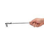 Thumbnail - 1 4 Inch Drive 72 Tooth 180 Degree Flex Head Reversible Quick Release Ratchet with 12 Inch Long Full Polish Handle - 61