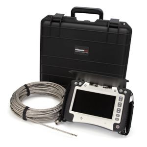 Industrial Video Scope with 100-Foot Camera Cable, 5.5mm Diameter Camera Probe, Rugged Case