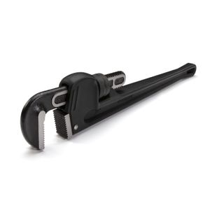 24 Inch Heavy Duty Cast Aluminum Straight Handle Pipe Wrench