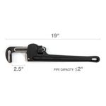Thumbnail - 18 Inch Heavy Duty Cast Aluminum Straight Handle Pipe Wrench - 31