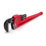 Thumbnail - 24 Inch Heavy Duty Cast Iron Straight Handle Pipe Wrench - 01